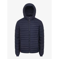 Produktbild von LeMieux Daunenjacke mit Kapuze für Herren Blau XXL wasserdicht Winterjacke