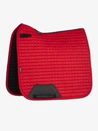LeMieux Dressage Schabracke Suede Chilli Orange Rot Größe S/M – Bild 1 von 2