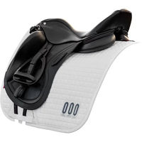 Produktbild von LeMieux Dressage Turnierschabracke aus Bambus in Weiß Größe L