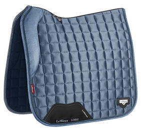 LeMieux Dressur Loire Memory Square Schabracke für Pferde Ice Blue Large - 1 Stk. – Bild 1 von 8
