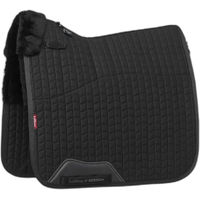 Produktbild von LeMieux Dressur Schabracke Merino+ Square Schwarz Größe M
