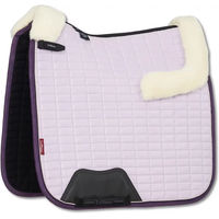 Produktbild von LeMieux Dressur Schabracke Merino+ Suede Square Lila S/M