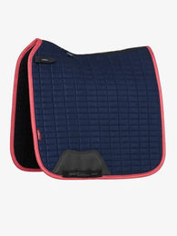 Produktbild von LeMieux Dressur Schabracke Suede Square Blau S/M