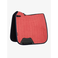 Produktbild von LeMieux Dressur Schabracke Suede Square in Rot oder Rosa Größe L