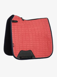 Produktbild von LeMieux Dressur Schabracke Suede Square Rot S/M