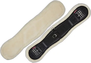 LeMieux Dressurgurt aus Baumwolle Schwarz – Bild 1 von 2