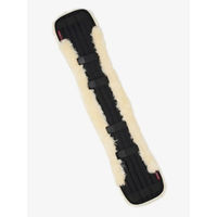 Produktbild von LeMieux Dressurgurtschoner Simuwool in Beige Größe M