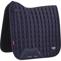 Produktbild von LeMieux Dressurschabracke Loire Classic Square Blau mit Bambus für Warmblut