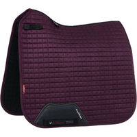 Produktbild von LeMieux Dressurschabracke Suede Square Wildleder Beere Grösse S