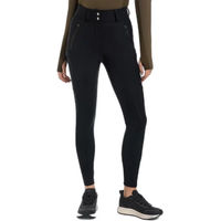 Produktbild von LeMieux Drytex Reithose für Damen mit Voll-Gripp und Fleece-Futter wasserdicht Schwarz Größe 42