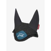 Produktbild von LeMieux Earth Fliegenhaube für Pferde aus Polyester in Blau Grau Größe L