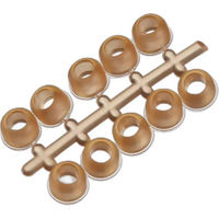 Produktbild von LeMieux Easy Stud Plugz Zapfenstöpsel für Pferde aus Gummi Orange 6 Stück