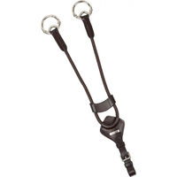 Produktbild von LeMieux Elastisches Martingal für Pferde in Braun aus Leder