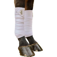 Produktbild von LeMieux Elevate Polobänder Gamaschen aus Fleece in Weiß für Warmblut Pferde