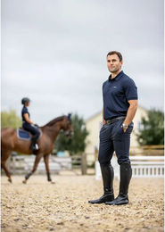 Produktbild von LeMieux Elite Classic Reithose mit Mid Grip für Herren in Schwarz oder Blau Größe XS