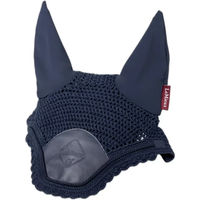 Produktbild von LeMieux Elite Fliegenhaube für Pferde aus Lycra Blau Größe L