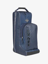 LeMieux Elite Pro Boot & Hat Bag Reitstiefel- und Helmtasche für Damen aus wasserfestem Nylon in Blau – Bild 1 von 3