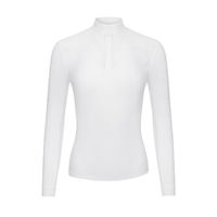 Produktbild von LeMieux Emily Damen Reitshirt Langarm Weiß Größe 38