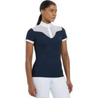 Produktbild von LeMieux Emily Reitpolo Damen Sommer Blau Größe 38