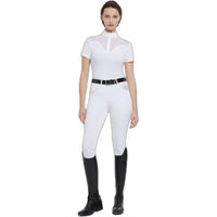 Produktbild von LeMieux Emily Reitpolo Damen Sommer Reitshirt Weiß Größe 46