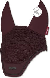 LeMieux Essence Acoustic Fly Hood für Pferde mit Memory Foam in Lila Größe L – Bild 1 von 3