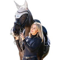 Produktbild von LeMieux Essence Akustik-Fliegenhaube für Pferde in Beige Medium