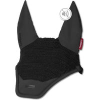 Produktbild von LeMieux Essence Akustik-Fliegenhaube für Pferde mit Memory Foam in Schwarz Größe L