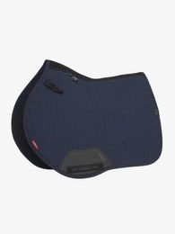 LeMieux Essence Eurojump Springschabracke aus Softshell mit selbstkühlendem Futter Marineblau Größe S/M – Bild 1 von 3