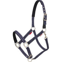 Produktbild von LeMieux Essential Yard Lederhalfter für Pferde in Blau