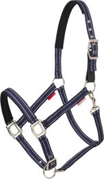 Produktbild von LeMieux Essential Yard Lederhalfter für Pferde in Blau