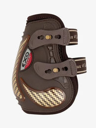Produktbild von LeMieux Exo Flex Gamaschen für Pferde aus Neopren Braun Größe M