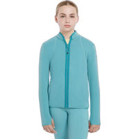 Produktbild von LeMieux Felicity Fleece Vollzip-Pullover für Kinder in Türkis Größe 9/10 Jahre