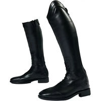 Produktbild von LeMieux Field Reitstiefel für Kinder aus Leder Schwarz Größe 35