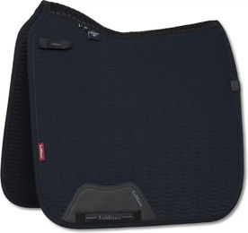 LeMieux Finesse Essence Dressur Schabracke aus Softshell in Schwarz oder Blau Größe S/M – Bild 1 von 9