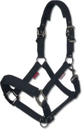 Produktbild von LeMieux Finesse Nylonhalfter für Ponys in Schwarz