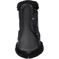 Produktbild von LeMieux Fleece Edge Mesh Brushing Gamaschen Schwarz Größe L