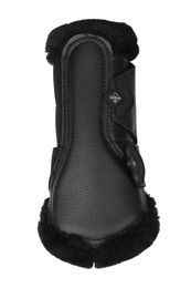 LeMieux Fleece Edge Mesh Brushing Gamaschen Schwarz Größe M - 1 Stk. – Bild 1 von 2