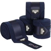 Produktbild von LeMieux Fleece Gamaschen für Pferde Blau Warmblut