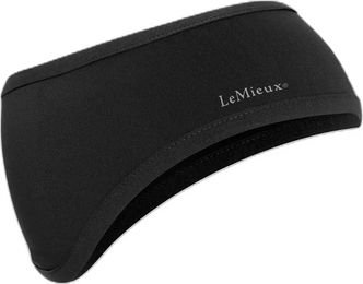 Produktbild von LeMieux Fleece Ohrenklappen-Stirnband für Damen in Schwarz