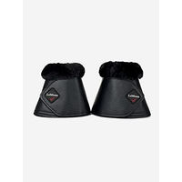 Produktbild von LeMieux Fleece WrapRound Hufglocken Gamaschen für Pferde Schwarz Größe XXL