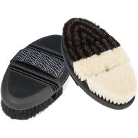 Produktbild von LeMieux Flexi Half & Half Finishing Brush Bürste Schwarz aus Naturmaterial