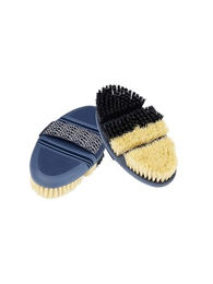 LeMieux Flexi Half & Half Grooming Brush Bürste Blau – Bild 1 von 2