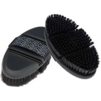 Produktbild von LeMieux Flexi Soft-Körperbürste für die Fellpflege, Schwarz