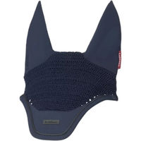 Produktbild von LeMieux Fliegenhaube für Pferde aus Baumwolle Blau Größe L