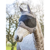 Produktbild von LeMieux Fliegenmaske Half Gladiator aus Lycra in Grau Größe XL - 1 Stk.