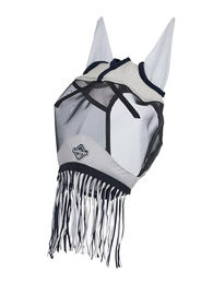 LeMieux Fliegenmaske mit Fransen und Mikro-Mesh-Ohren in Marineblau XS – Bild 1 von 2