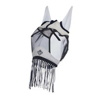 Produktbild von LeMieux Fliegenmaske mit Fransen und Mikro-Mesh-Ohren in Marineblau XS