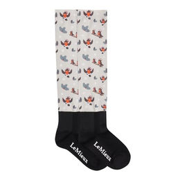 LeMieux Footsie Reitsocken Xmas Robins Unisex Winter Socken Bunt – Bild 1 von 4