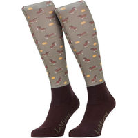 Produktbild von LeMieux Footsie Socken Clydesdale Willow Größe S