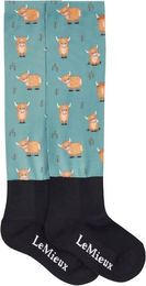 LeMieux Footsie Socken Highland Unisex aus Baumwolle – Bild 1 von 1